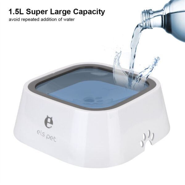 Anti-Overflow Pet Water Dispenser - 1.5L Floating Bowl - Image 9