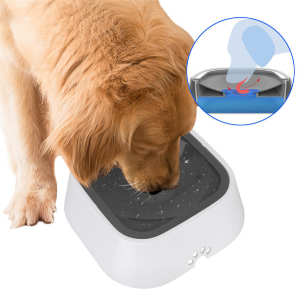 Anti-Overflow Pet Water Dispenser - 1.5L Floating Bowl - Image 4